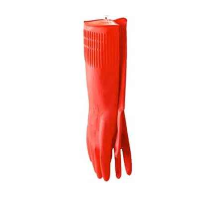 Household Gloves 14.5 Inch Red (China) 2 pcs